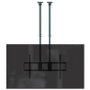 Tooq Soporte de Techo Extensible Doble Mástil 60-120 Pulgadas Negro